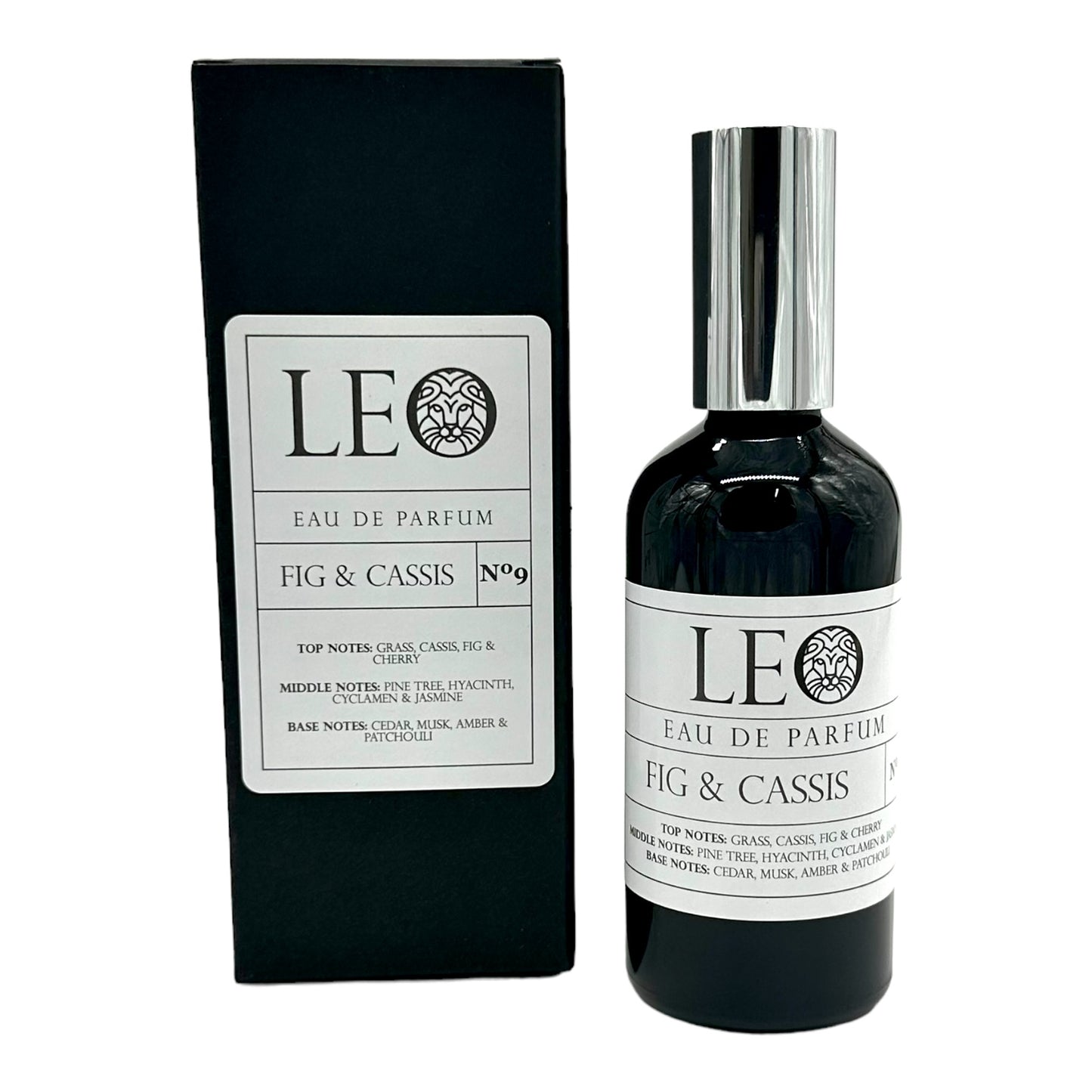 fig & cassis scented eau de parfum from leo with box