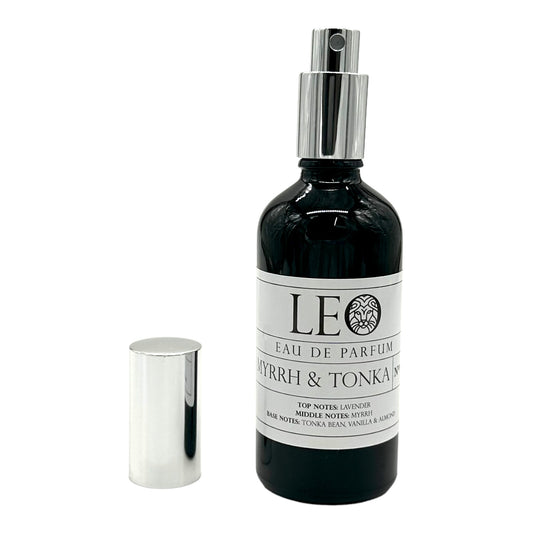 myrrh & tonka scented eau de parfum from leo